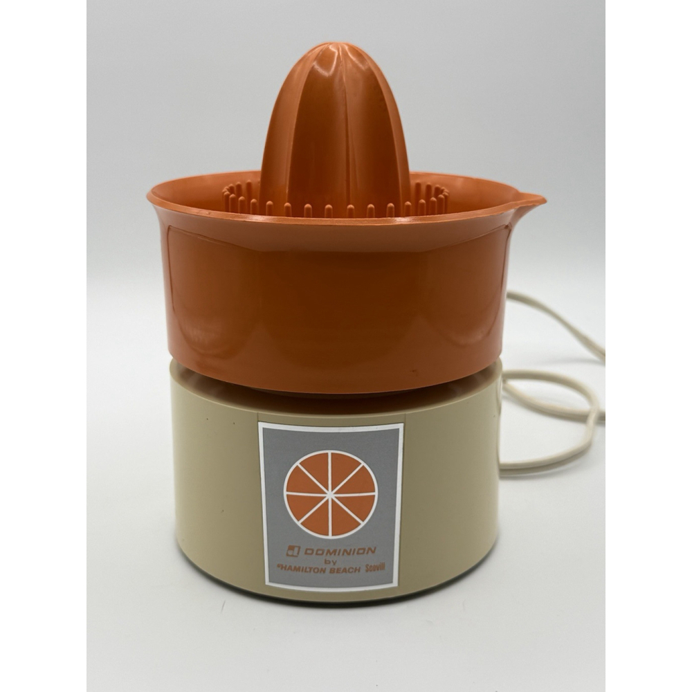 Vintage Dominion Hamilton Beach Electric Citrus Juicer Orange Retro Kitchen